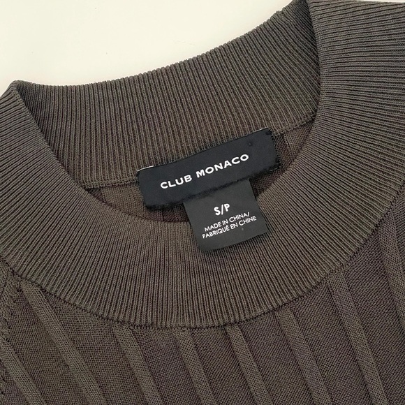 Club Monaco Bell-Sleeve Ribbed Sweater - Picture 7 of 10